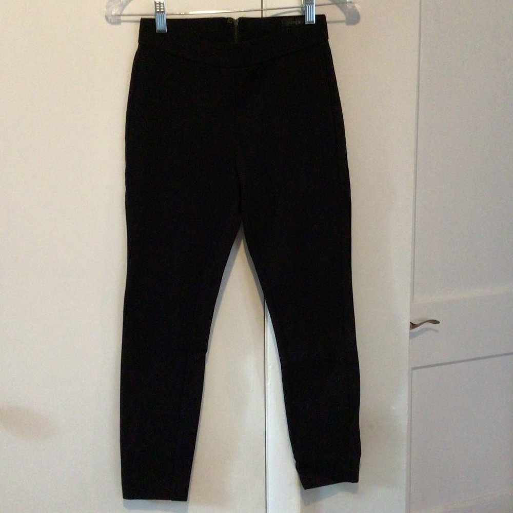 J. Crew Black Ponte Pixie Pant XS
